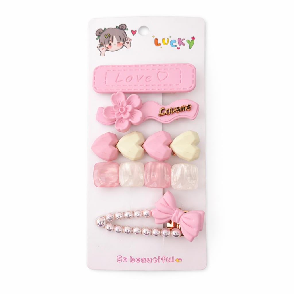 Korean Clips - Set of 5