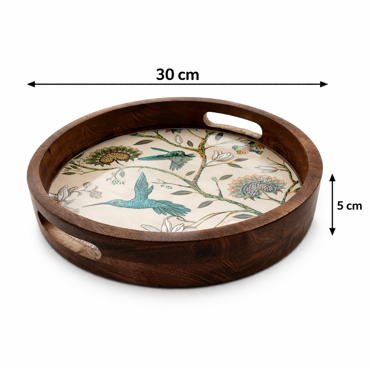 Wooden Bird Tray
