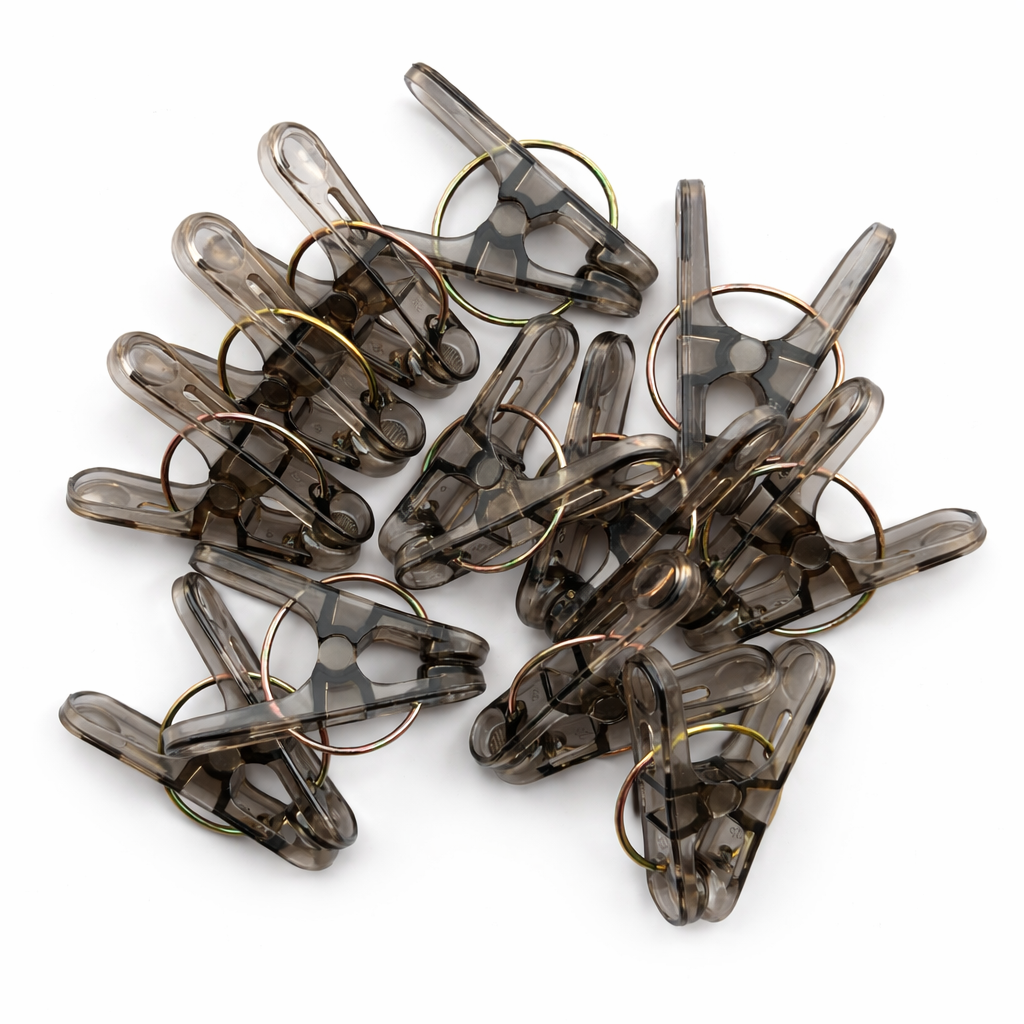 Cloth Drying Clips Set – Strong Plastic(12 Pcs)
