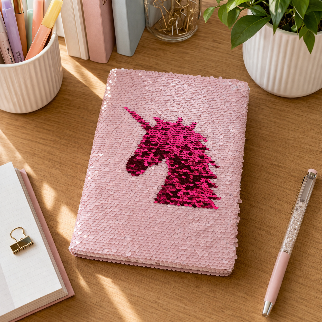 Sequin Diary - A5 size