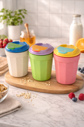 Glass Mug with Lid