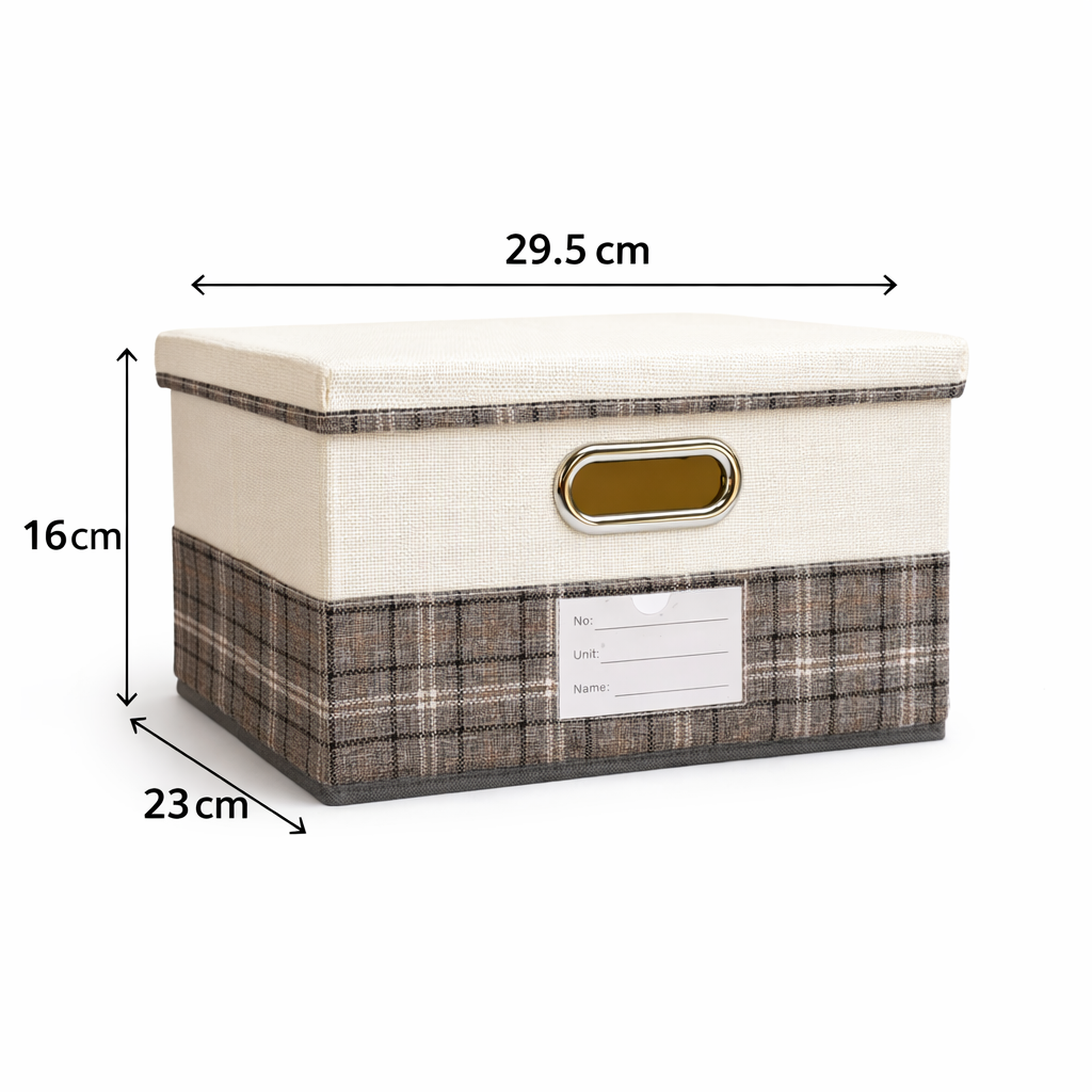 Cloth Storage Box With Lid