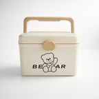 Cute Bear Portable Storage Box