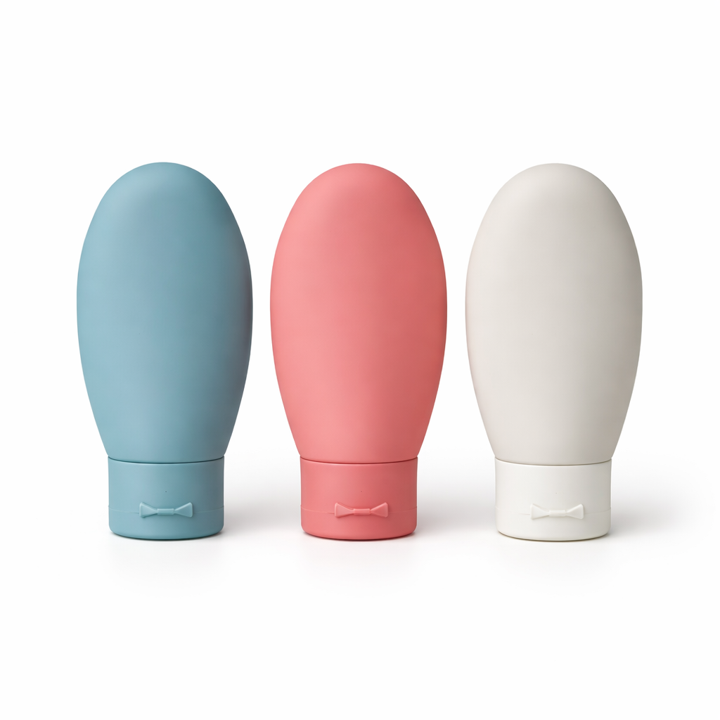 Silicone Travel Bottles Set (3 Pack) – Leakproof