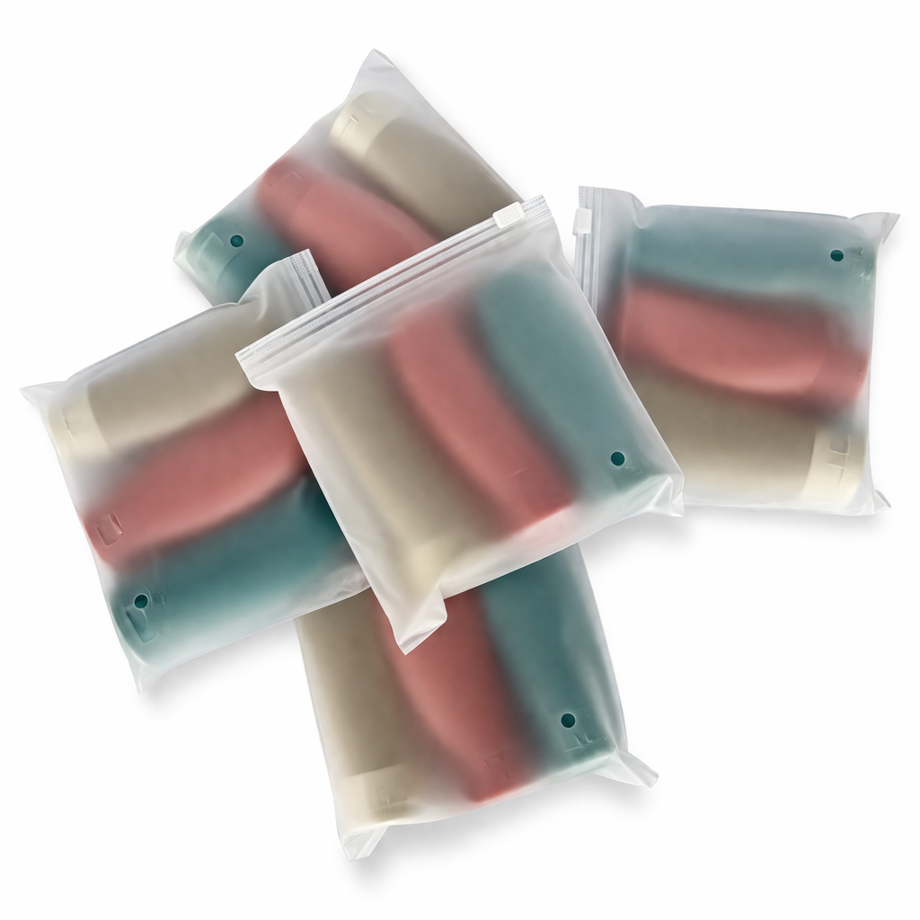 Silicone Travel Bottles Set (3 Pack) – Leakproof