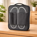 Travel Shoe Organizer Bag with Zipper | Waterproof Portable Storage Case for Footwear (Assorted)