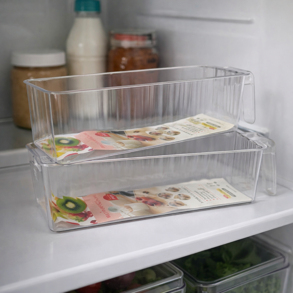 Acrylic Organiser with Handle