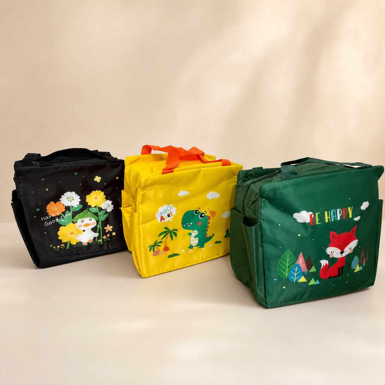 Insulated Lunch Bags (Animal Print)