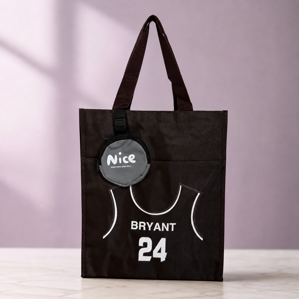 Tote Bag with Detachable Pouch