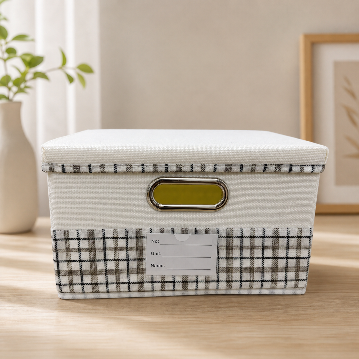 Cloth Storage Box With Lid
