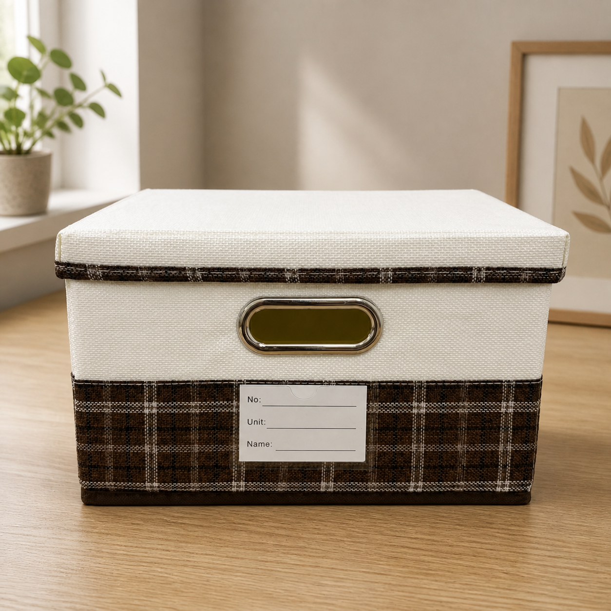 Cloth Storage Box With Lid