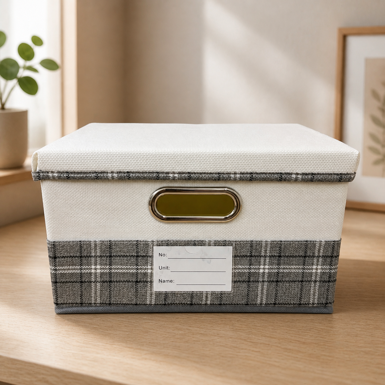 Cloth Storage Box With Lid