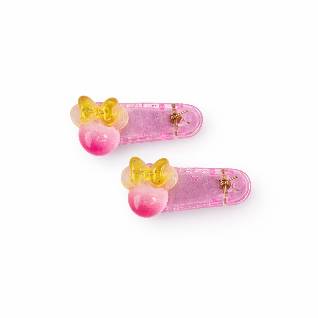 Kawaii Mickey Resin Hair Clip
