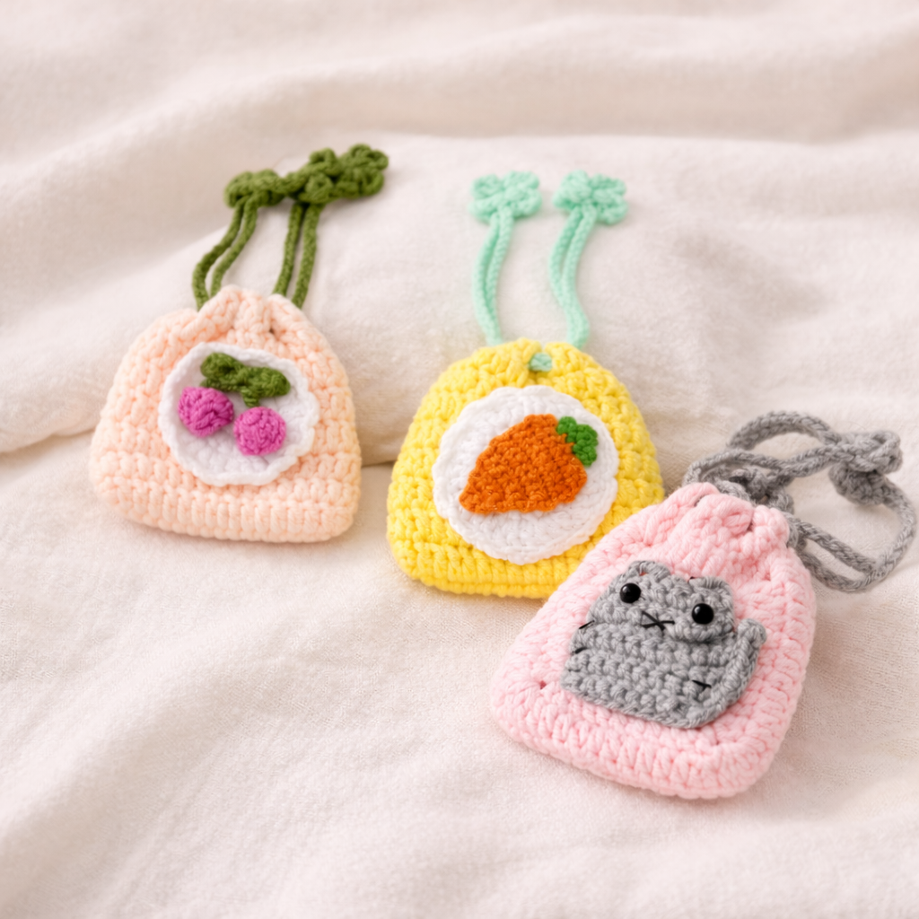 Crochet Mini Potli Pouch