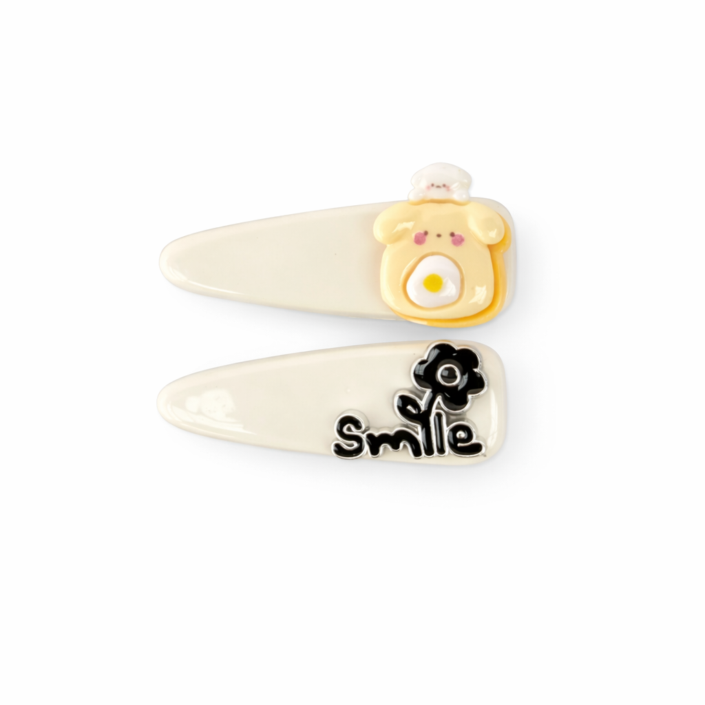Smile Charm Hair Clip