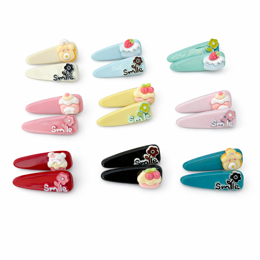 Smile Charm Hair Clip