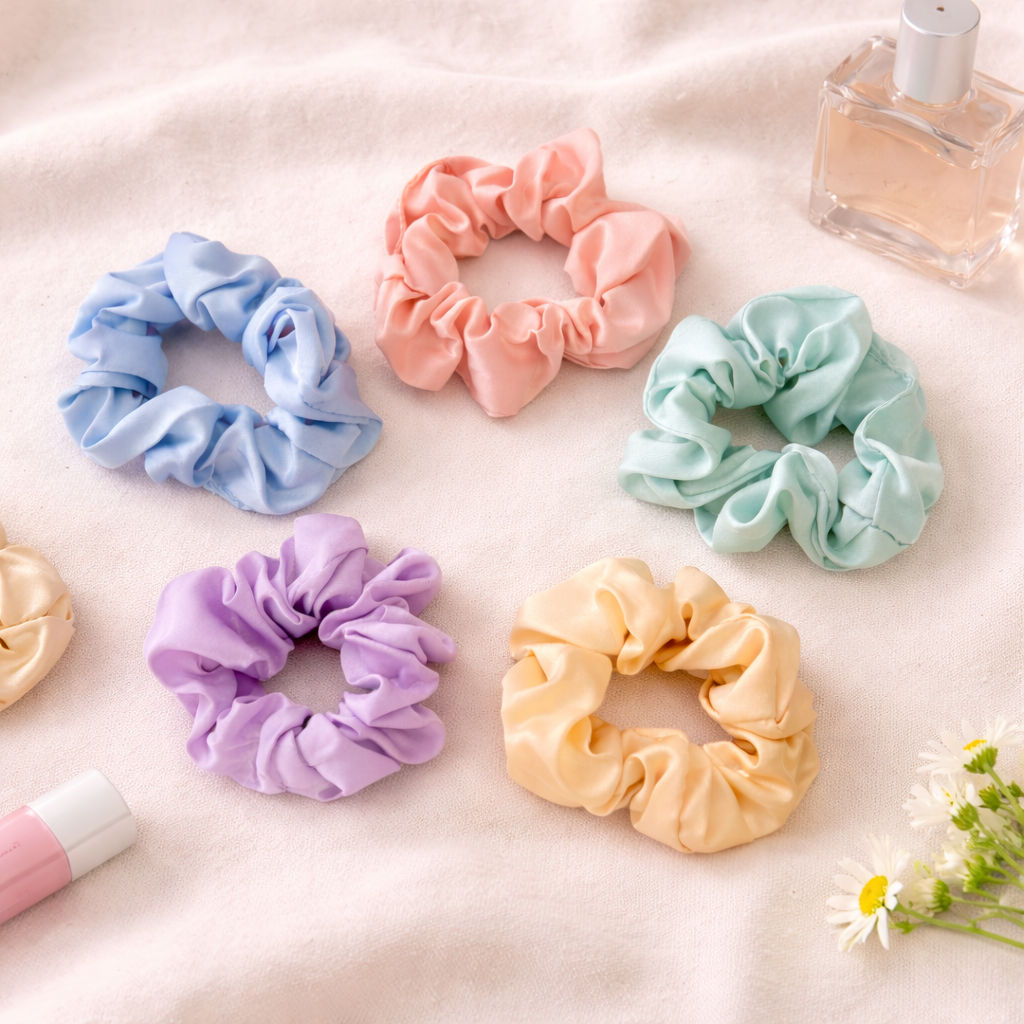 Pastel  Scrunchies
