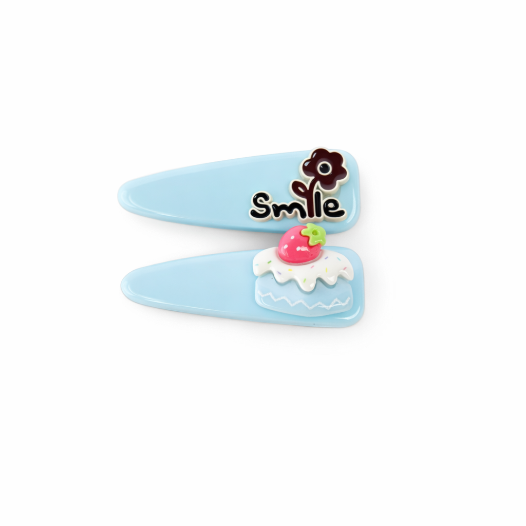 Smile Charm Hair Clip