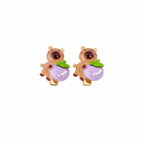 Cute Resin Teddy Kids Hair Clip