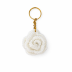Rose Crochet KeyChain