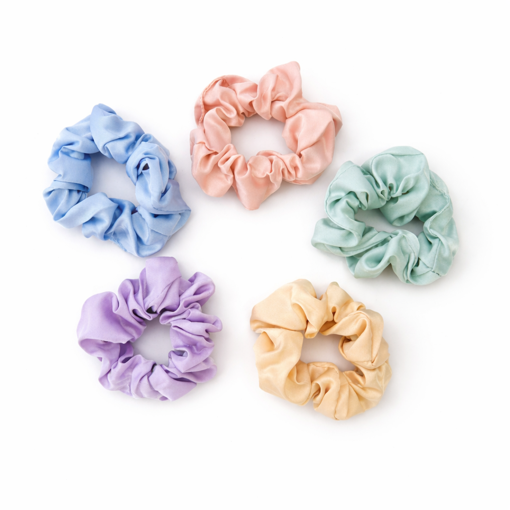 Pastel  Scrunchies