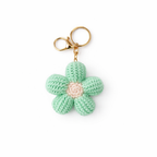 Crochet Flower KeyChain