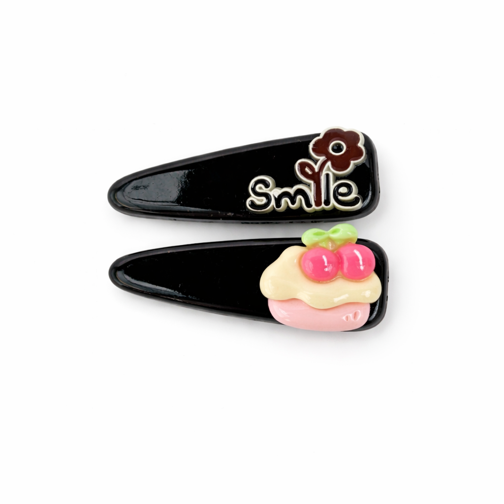 Smile Charm Hair Clip