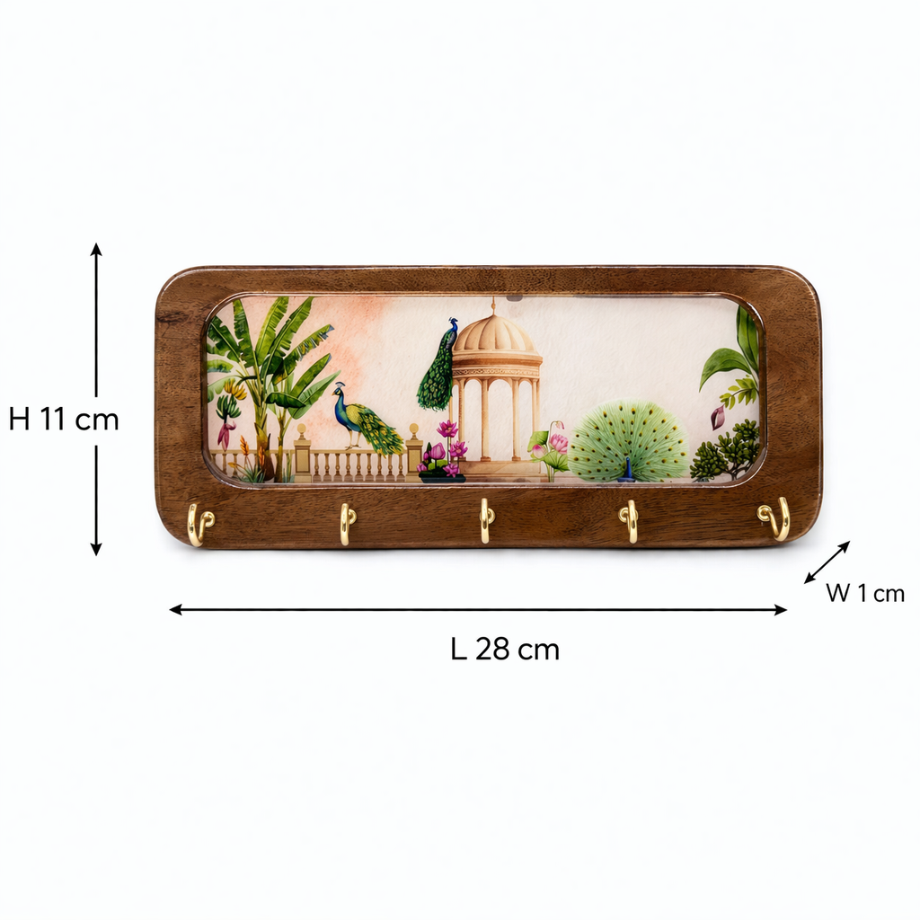Peacock key Holder