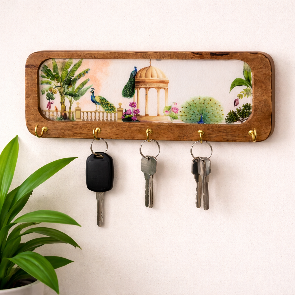 Peacock key Holder
