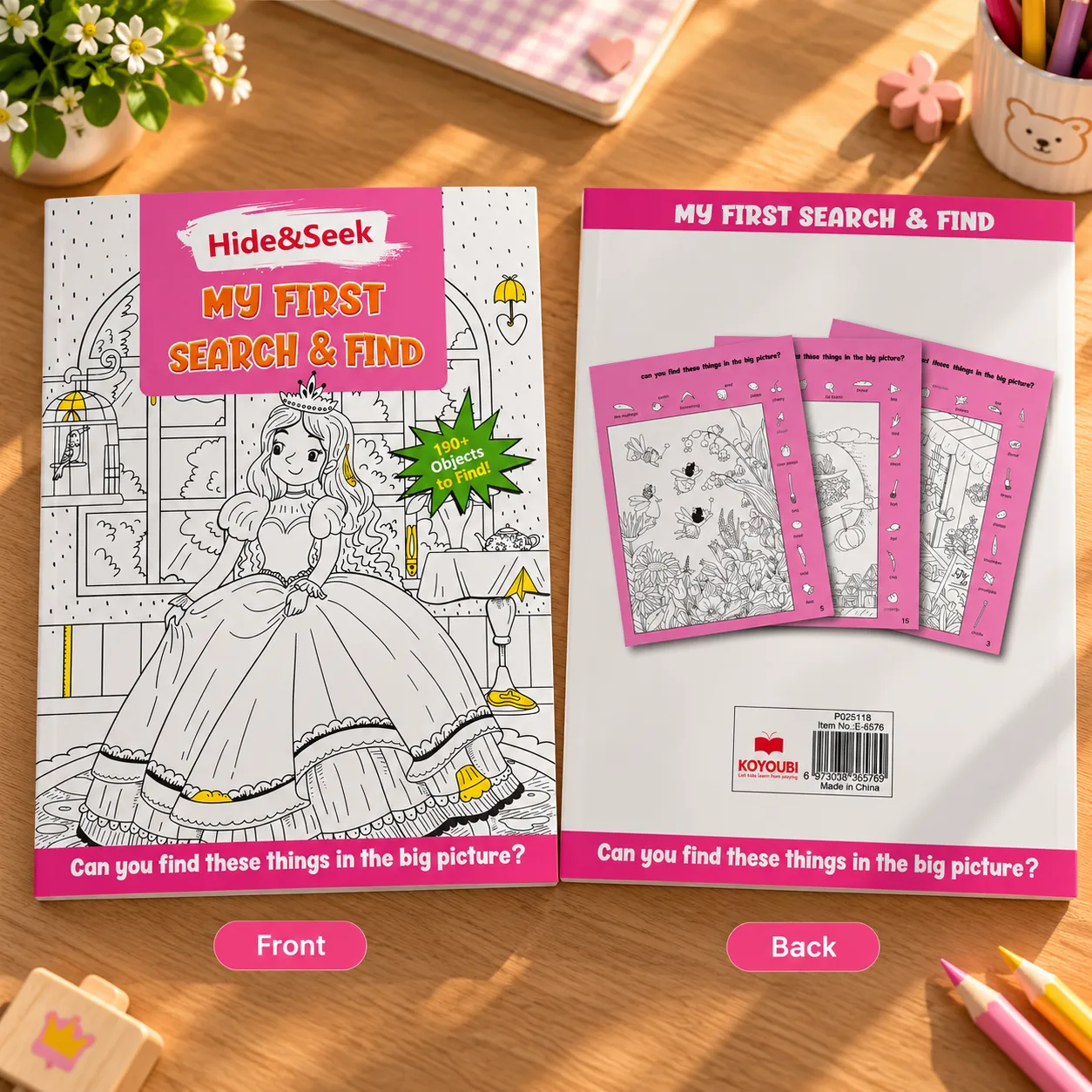 Search & Find Activity Book 3