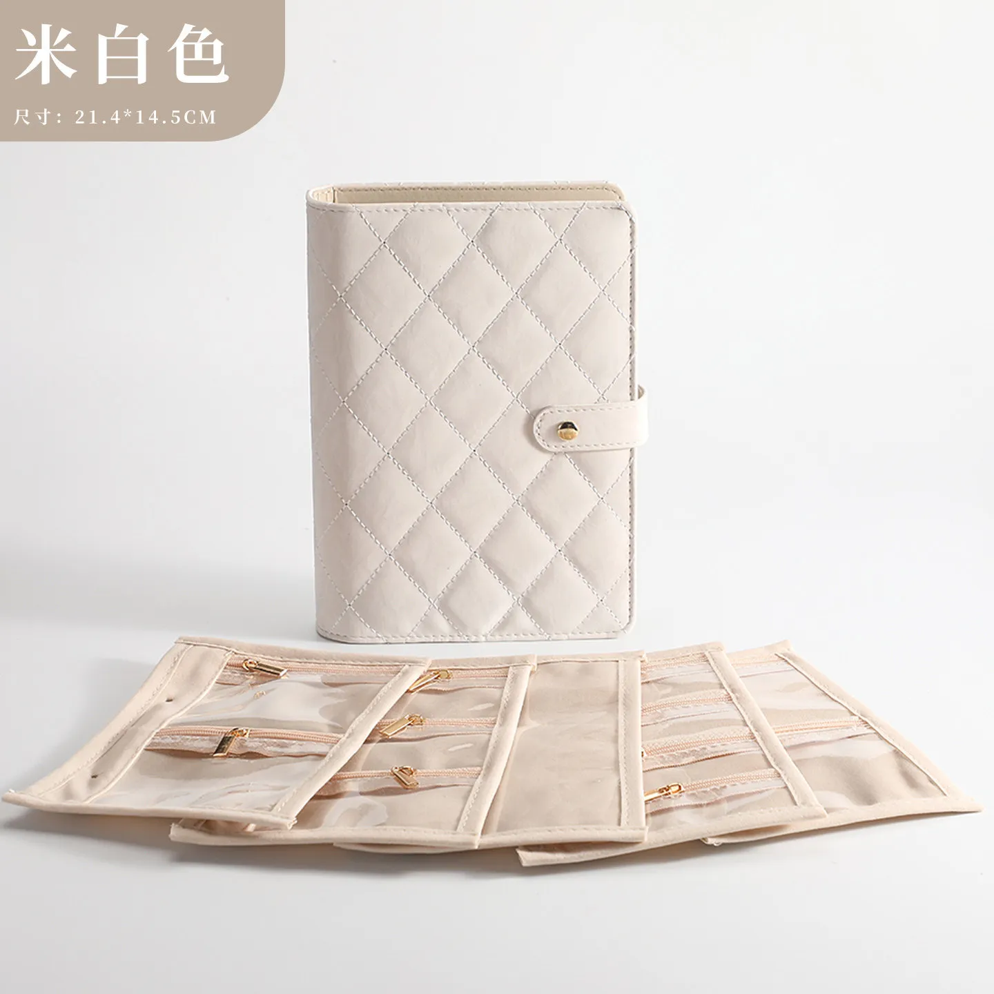 Quilted JEWELLERY Book Organiser 2
