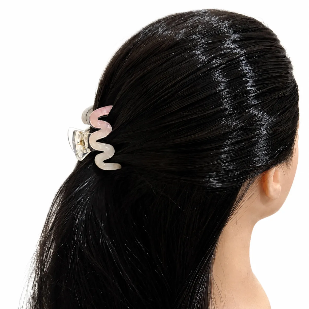 Wavy Dual Shade Claw 2