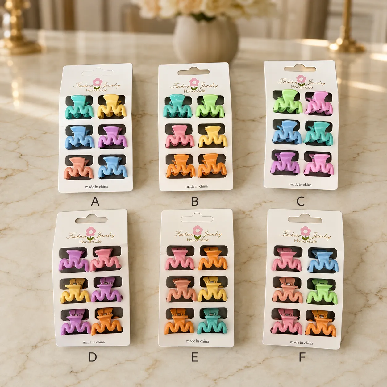 Mini Wavy Claw (Set of 6) 3
