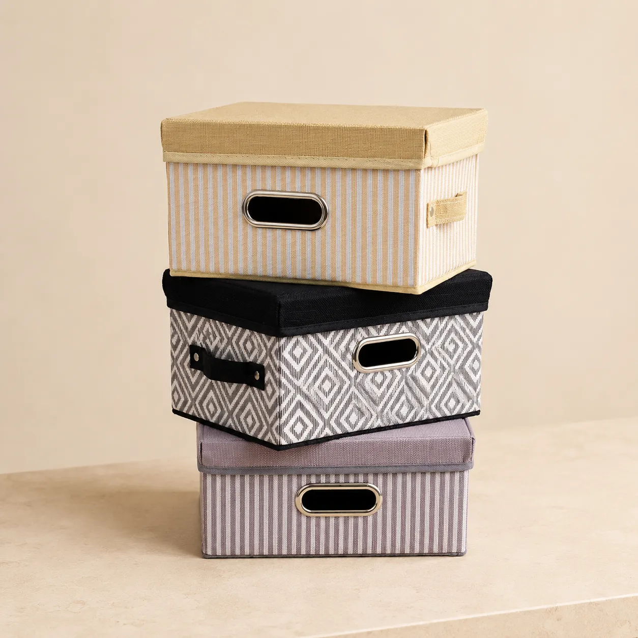 Cloth Storage Box with Lid Small 2