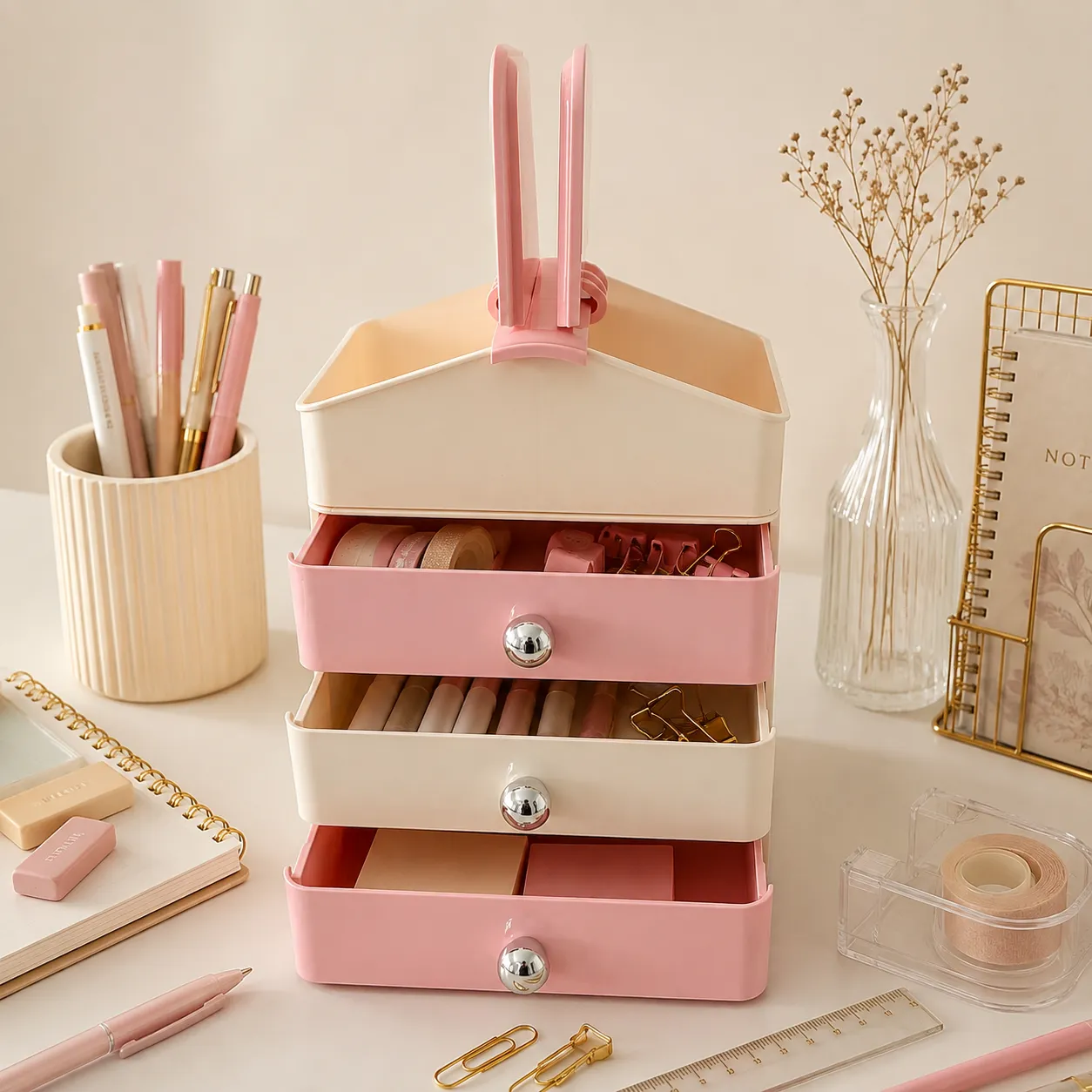 House-Shaped Multi-Drawer Organizer 3