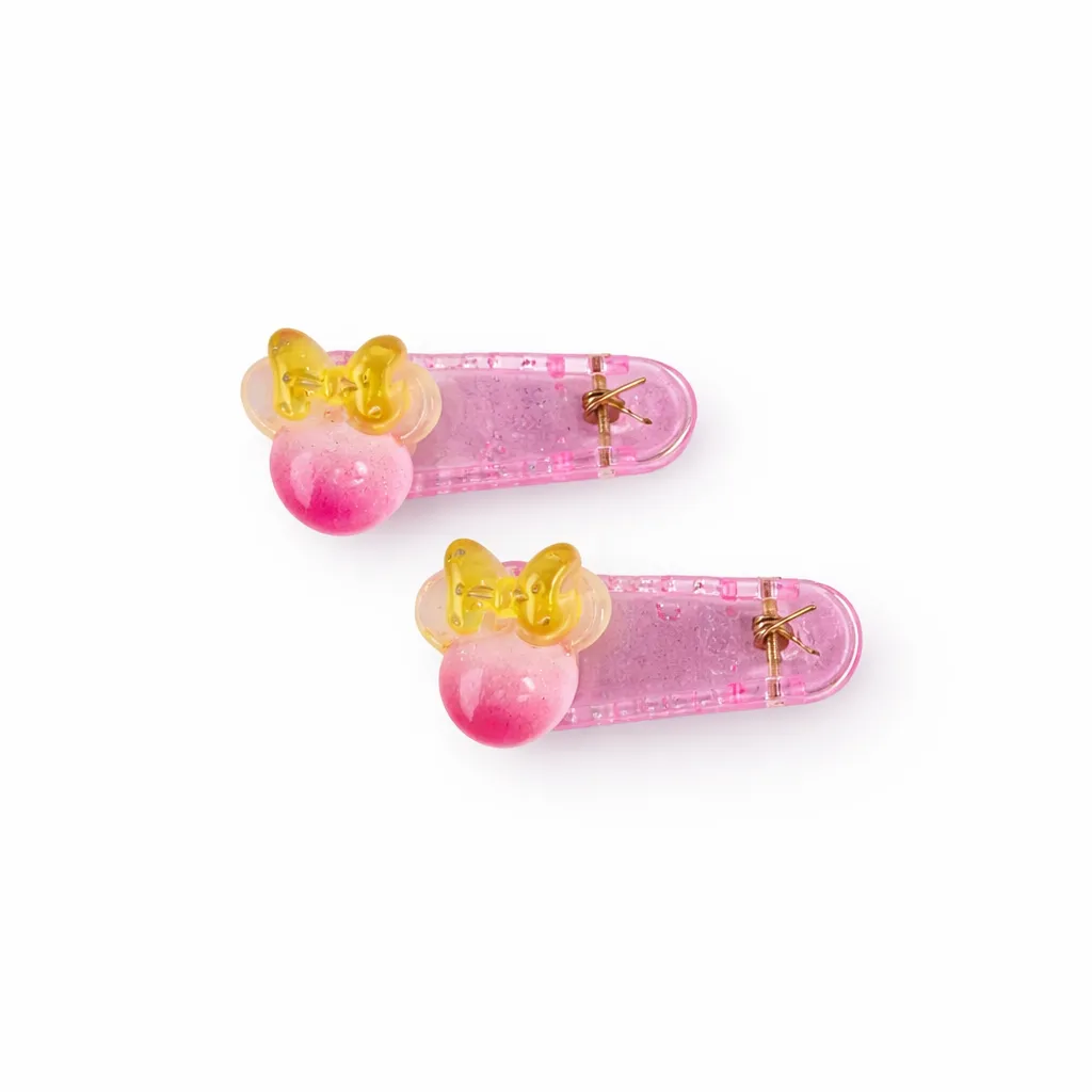 Kawaii Mickey Resin Hair Clip 4