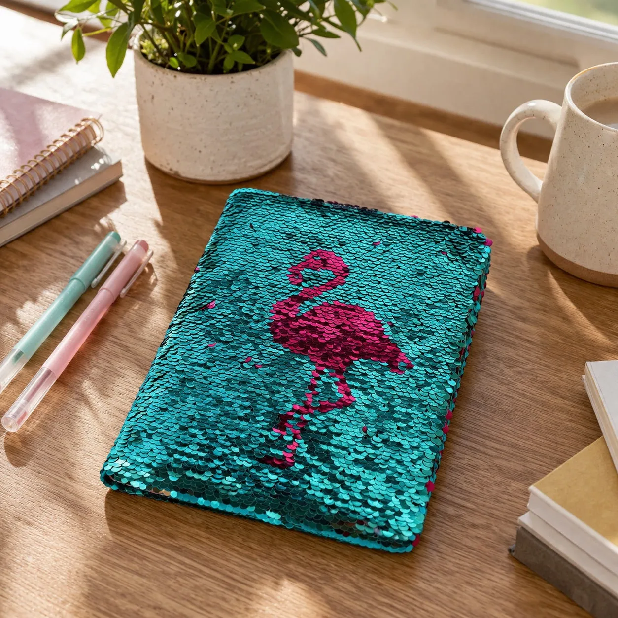 Sequin Diary - A5 size 5
