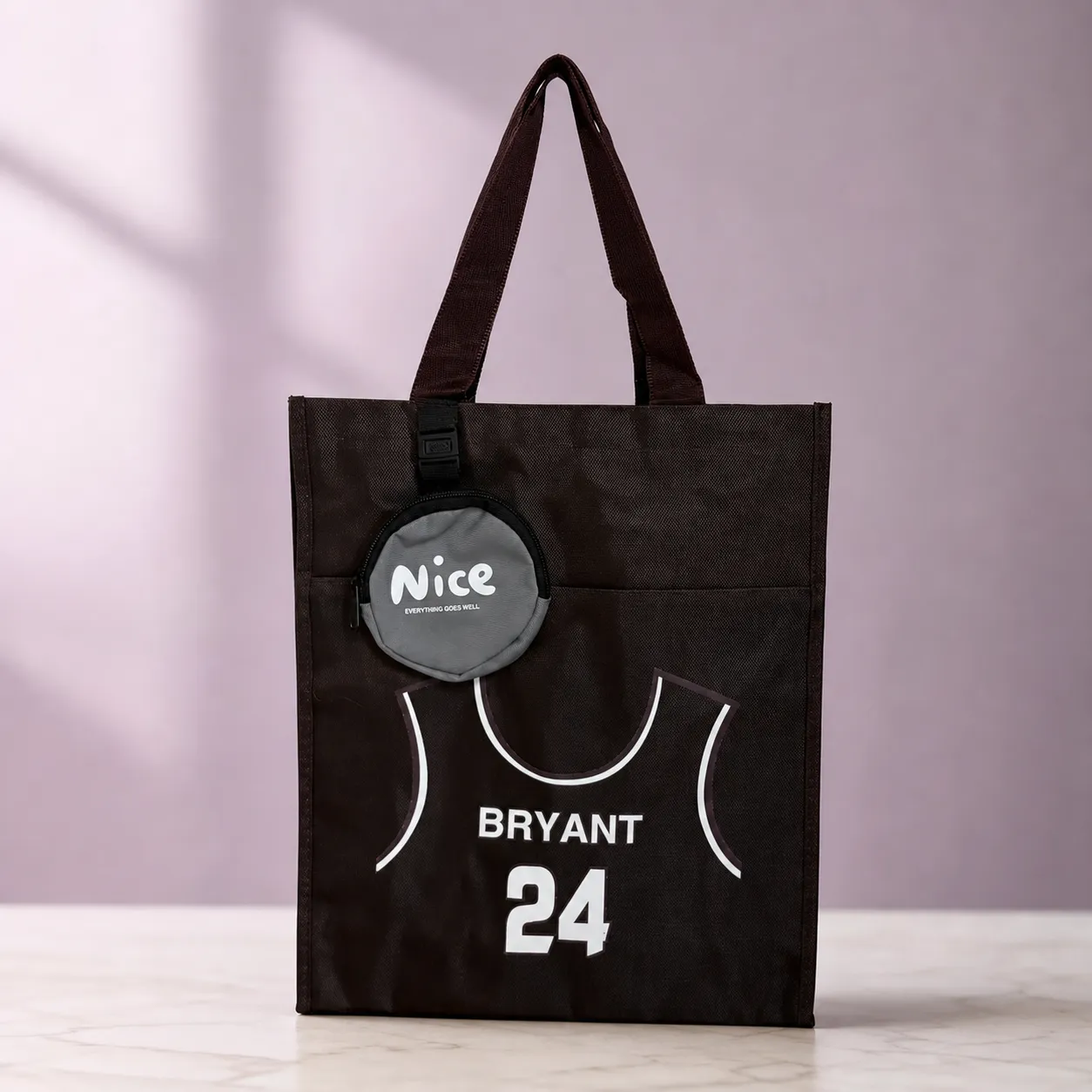 Tote Bag with Detachable Pouch 5